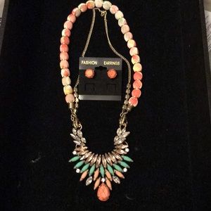 NYC designer Statement necklace